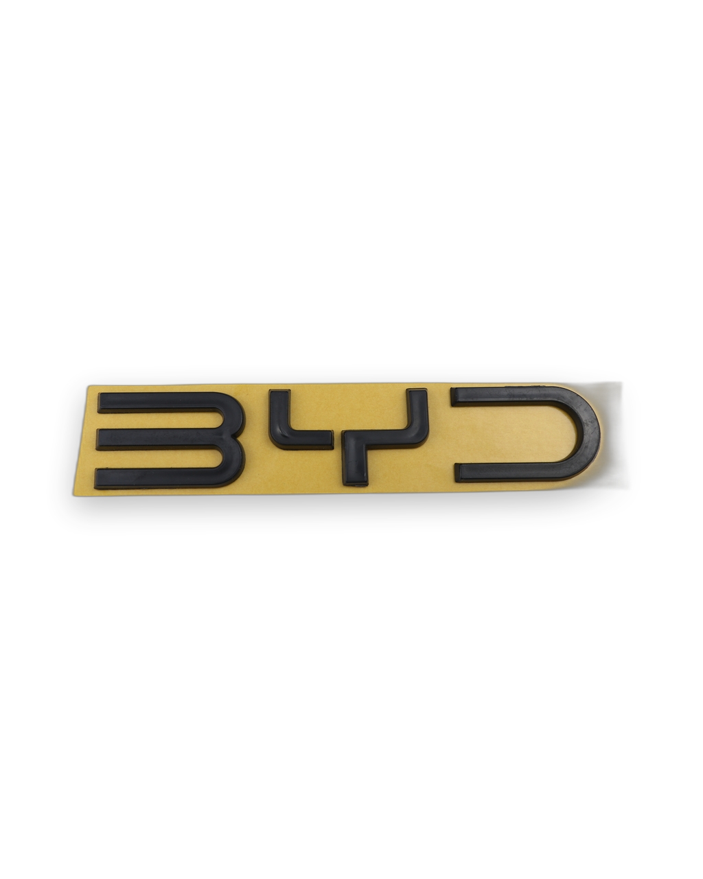 BYD Siyah Bagaj Yazısı Amblem ABS 3M Bantlı Kolay Montaj