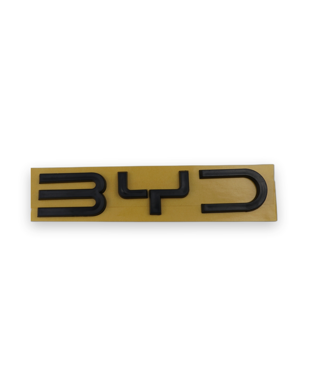 BYD Siyah Bagaj Yazısı Amblem ABS 3M Bantlı Şablonlu
