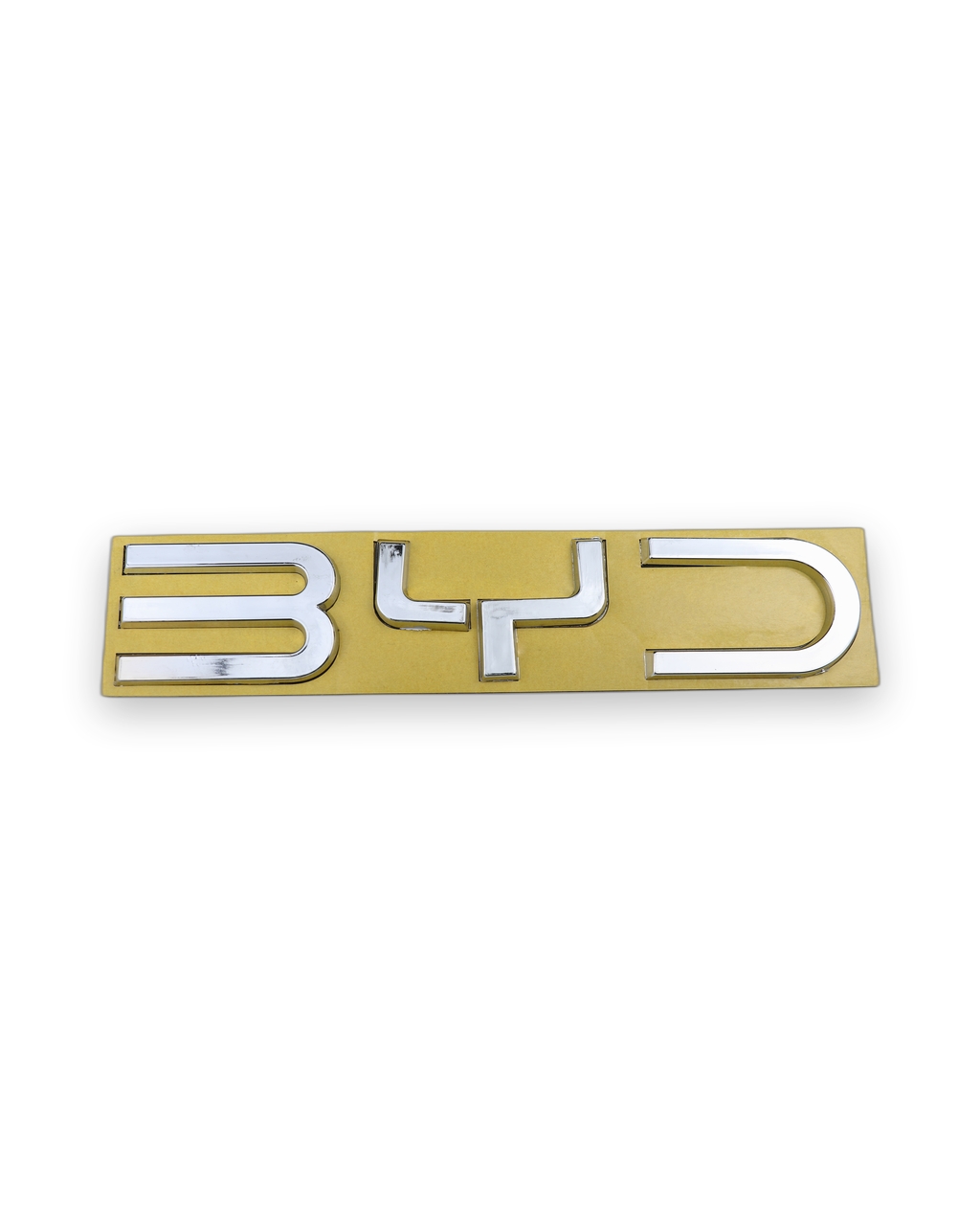 BYD Krom Bagaj Yazısı Amblem ABS 3M Bantlı Şablonlu