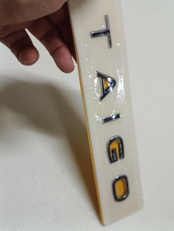 CLA 180 Krom Bagaj Yazısı 3M 3D ABS Logo Arma