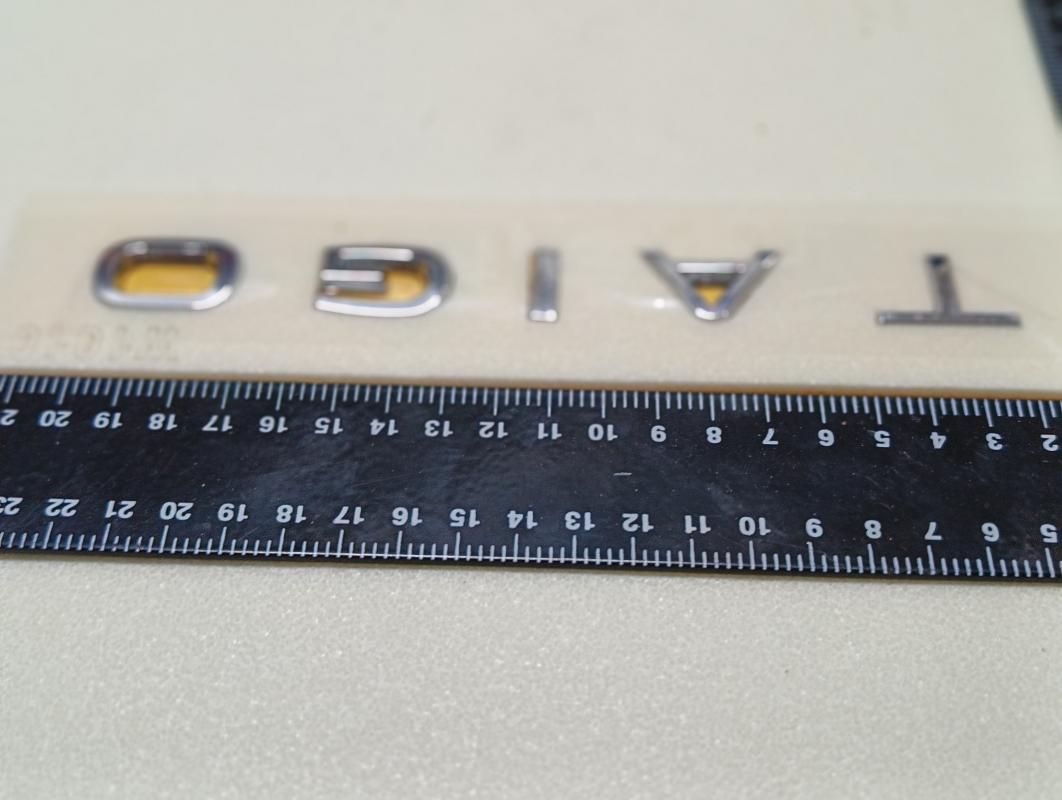 CLA 180 Krom Bagaj Yazısı 3M 3D ABS Logo Arma