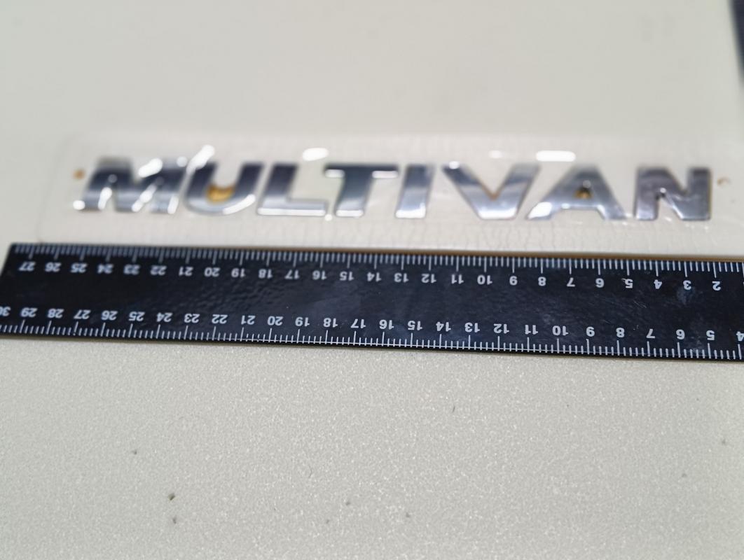 Multivan Krom Bagaj Yazısı 3M 3D ABS