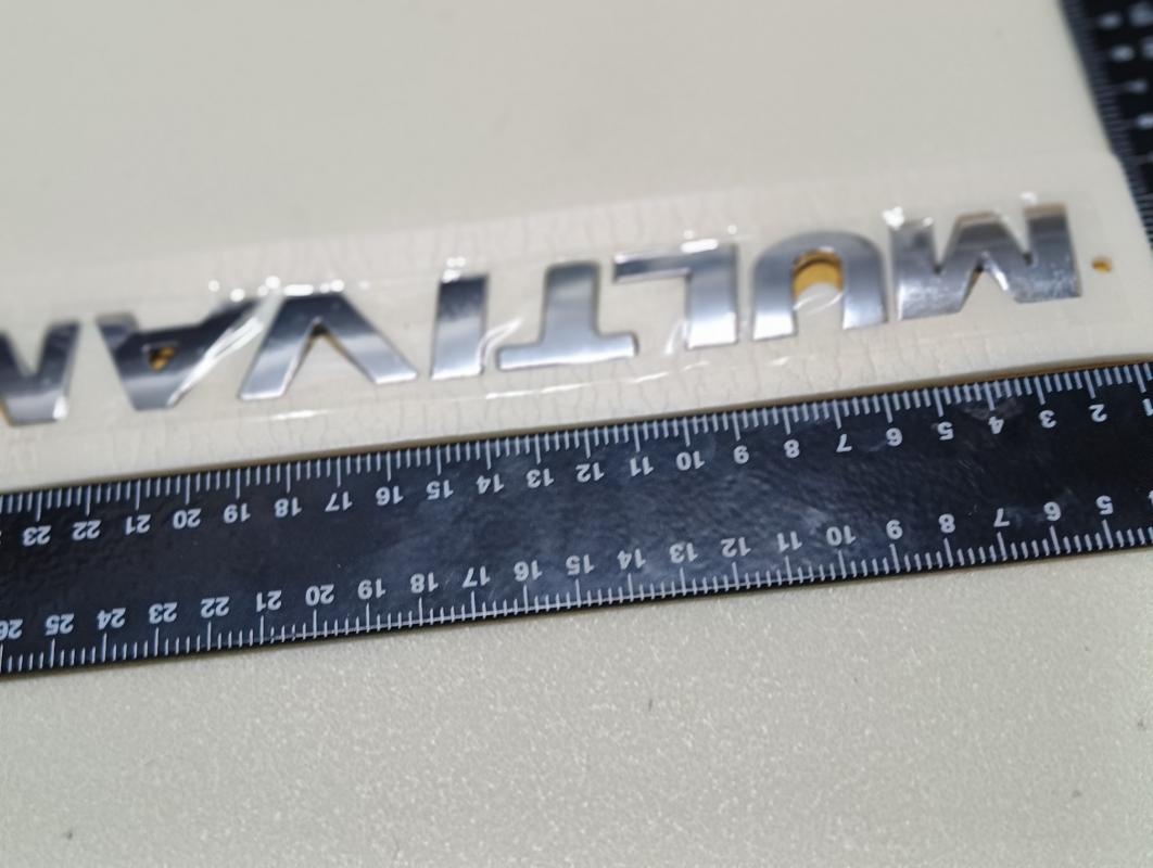 Multivan Krom Bagaj Yazısı 3M 3D ABS