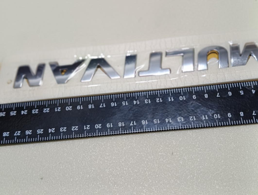Multivan Krom Bagaj Yazısı 3M 3D ABS
