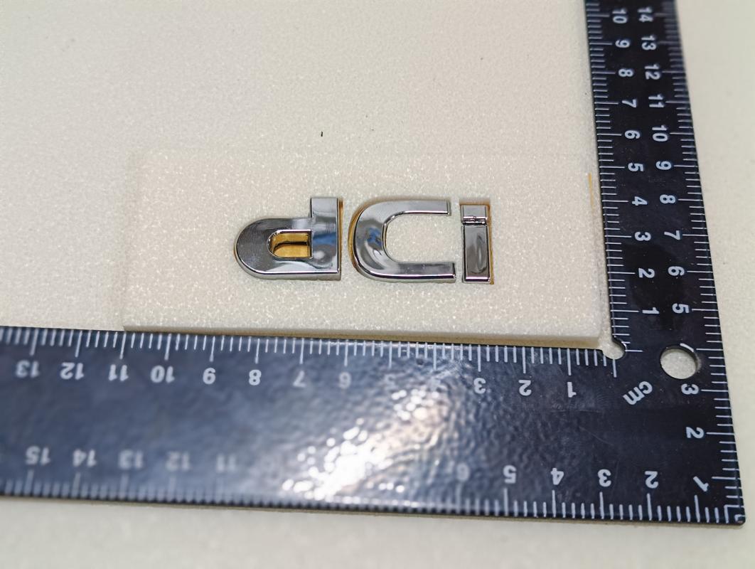 Turbo ve AMG Krom Bagaj Yazısı Seti 2’li 3M 3D ABS Arma Logo