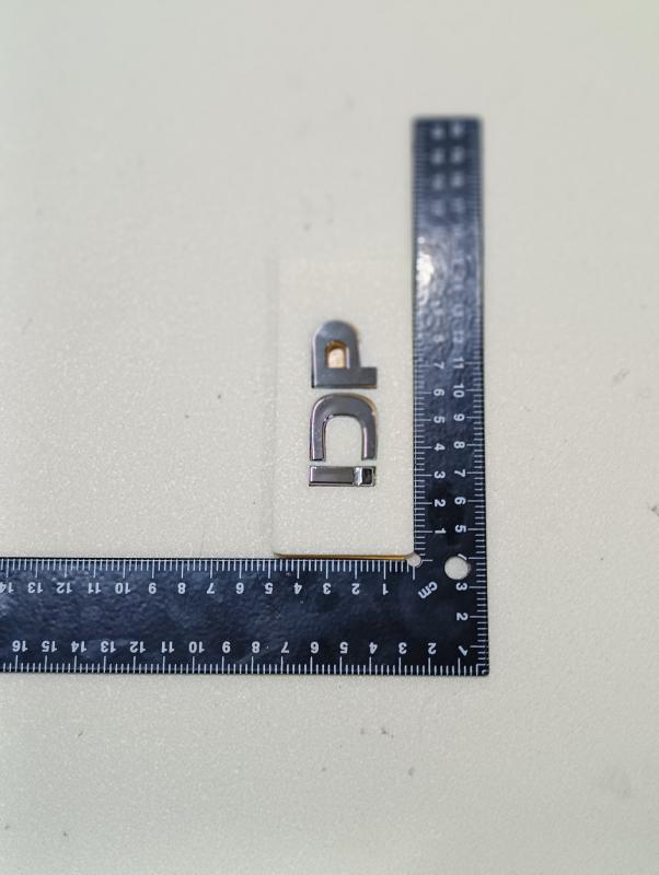 Turbo ve AMG Krom Bagaj Yazısı Seti 2’li 3M 3D ABS Arma Logo