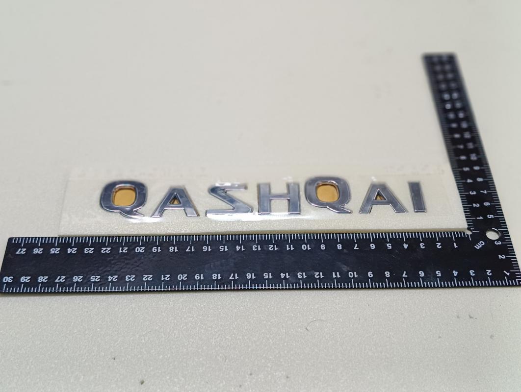 Qashqai Krom Bagaj Yazısı 3M 3D ABS