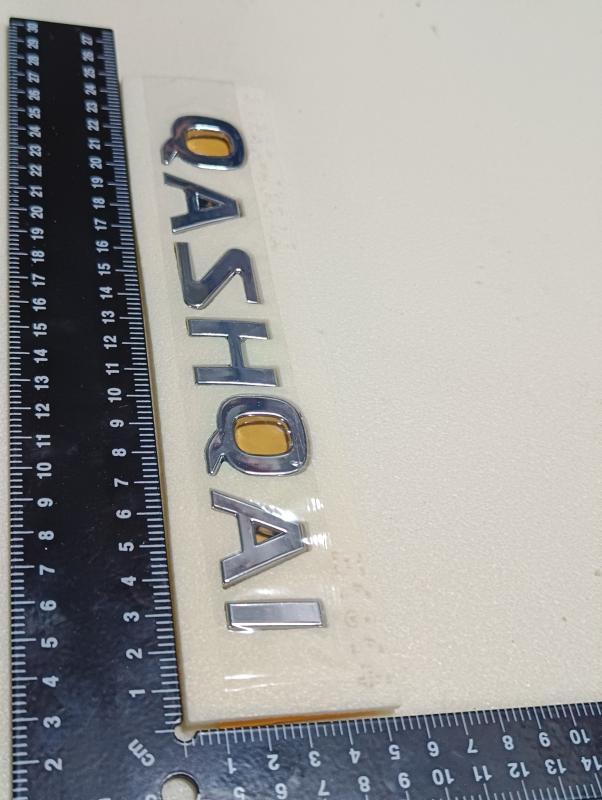 Qashqai Krom Bagaj Yazısı 3M 3D ABS