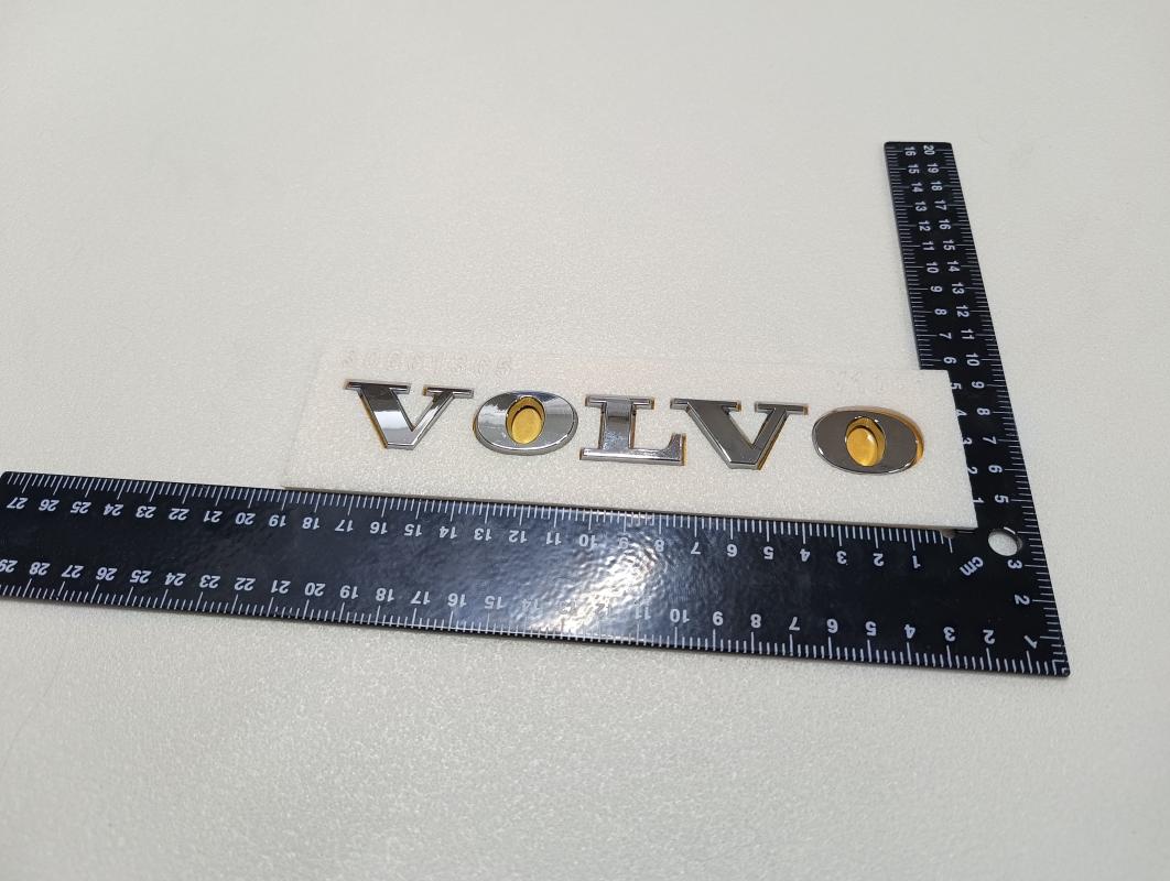 Volvo Eski Model Krom Bagaj Yazısı 3M 3D ABS