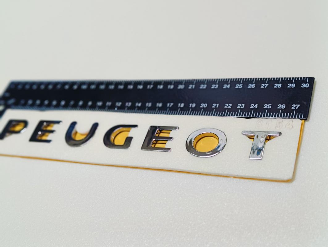 307 Uyumlu Peugeot Bagaj Yazısı 3M 3D ABS
