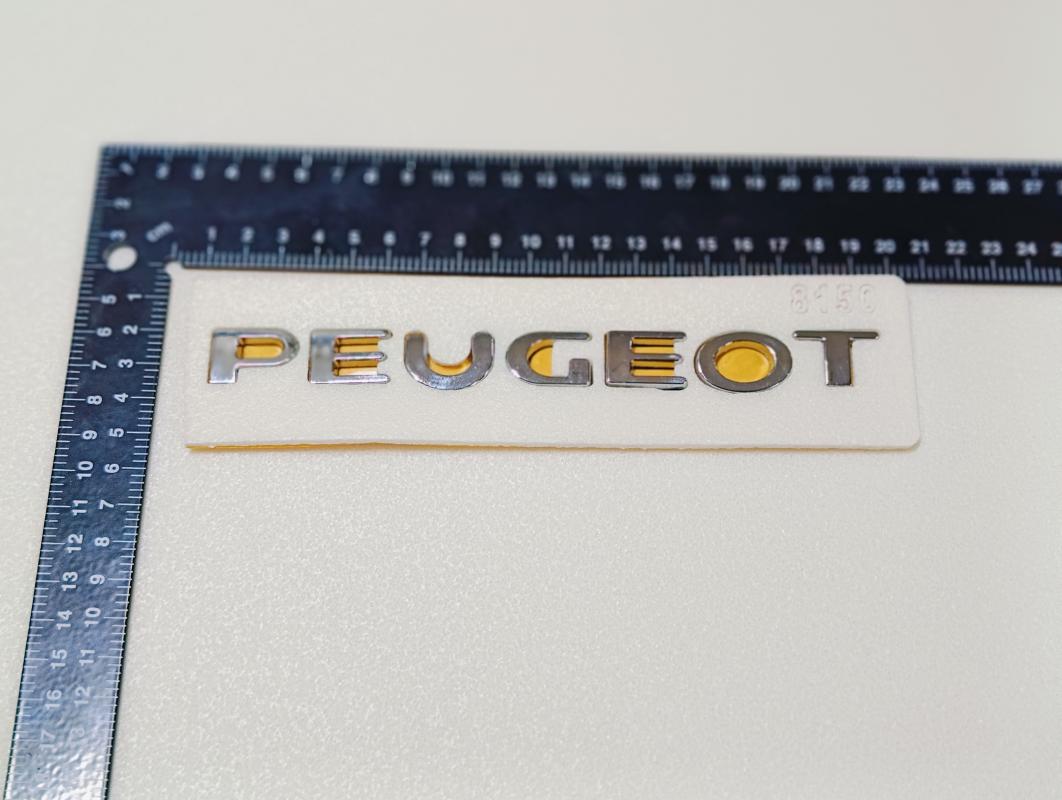308 Uyumlu Peugeot Bagaj Yazısı 3M 3D ABS