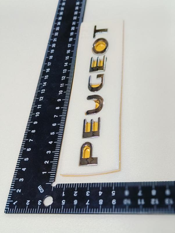 308 Uyumlu Peugeot Bagaj Yazısı 3M 3D ABS