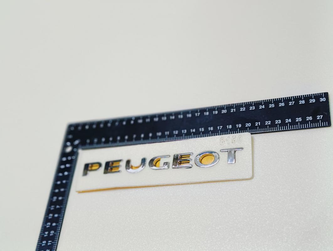 308 Uyumlu Peugeot Bagaj Yazısı 3M 3D ABS