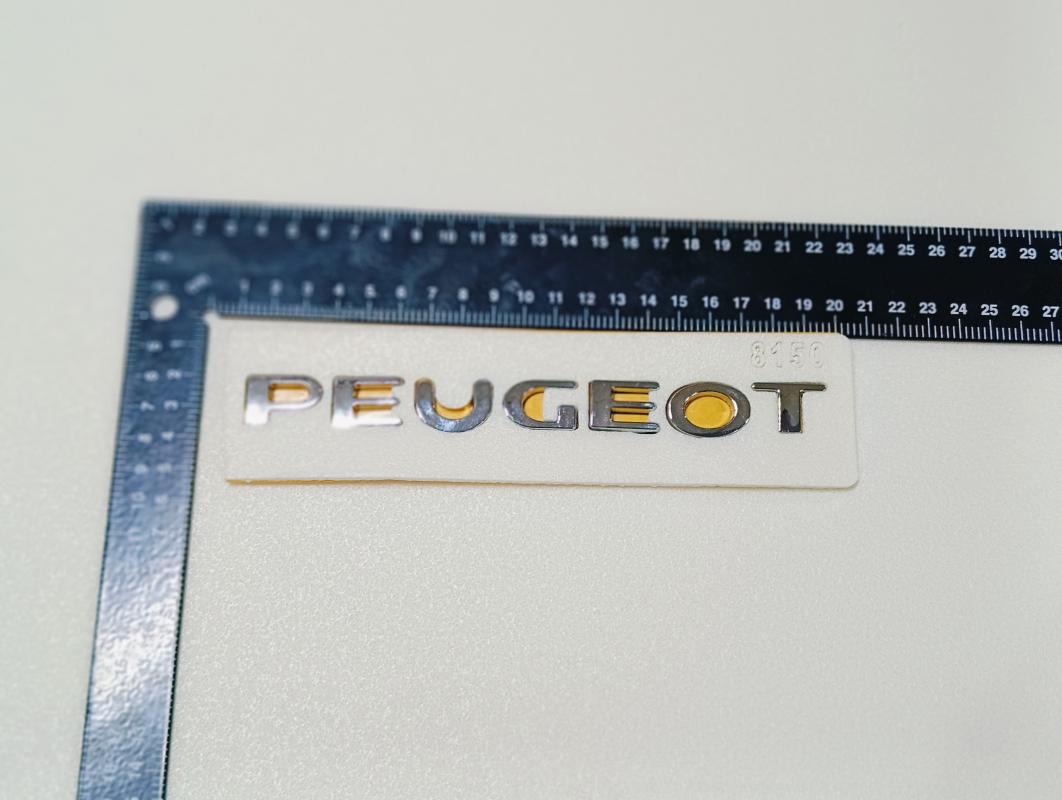 308 Uyumlu Peugeot Bagaj Yazısı 3M 3D ABS