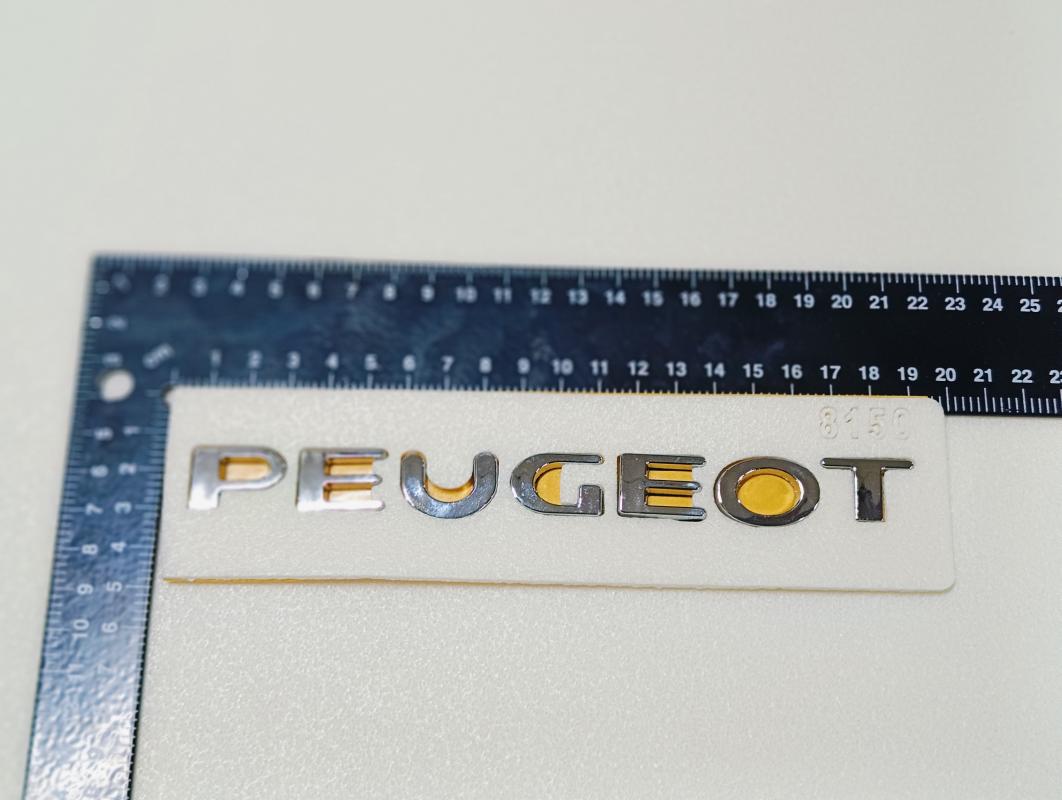 308 Uyumlu Peugeot Bagaj Yazısı 3M 3D ABS