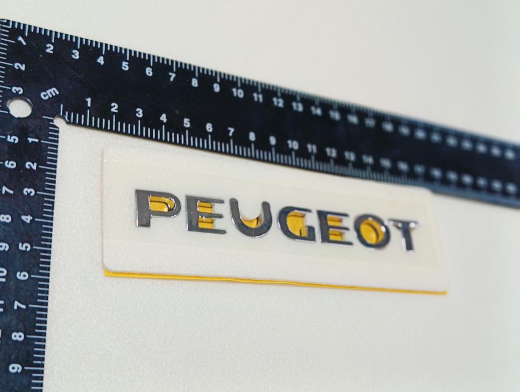 207 Uyumlu Peugeot Bagaj Yazısı 3M 3D ABS