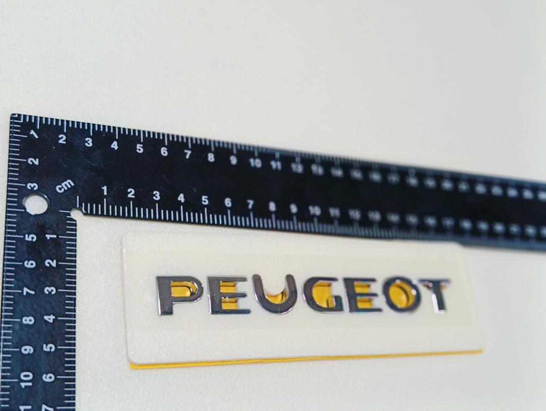 207 Uyumlu Peugeot Bagaj Yazısı 3M 3D ABS