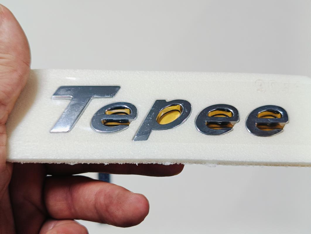 Tepee Krom Bagaj Yazısı 3M 3D ABS