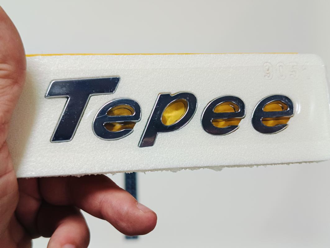 Tepee Krom Bagaj Yazısı 3M 3D ABS