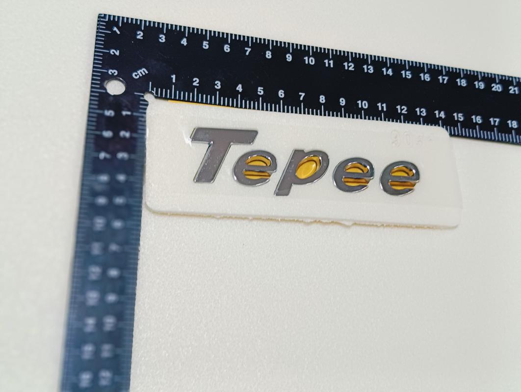 Tepee Krom Bagaj Yazısı 3M 3D ABS