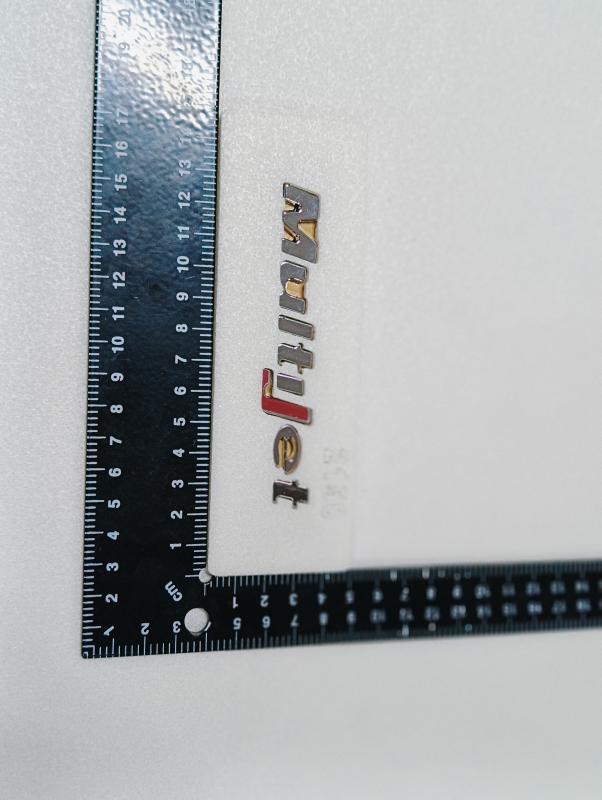 Multijet Krom Bagaj Yazısı ’’J Kırmızı’’ 106x13mm 3M 3D ABS