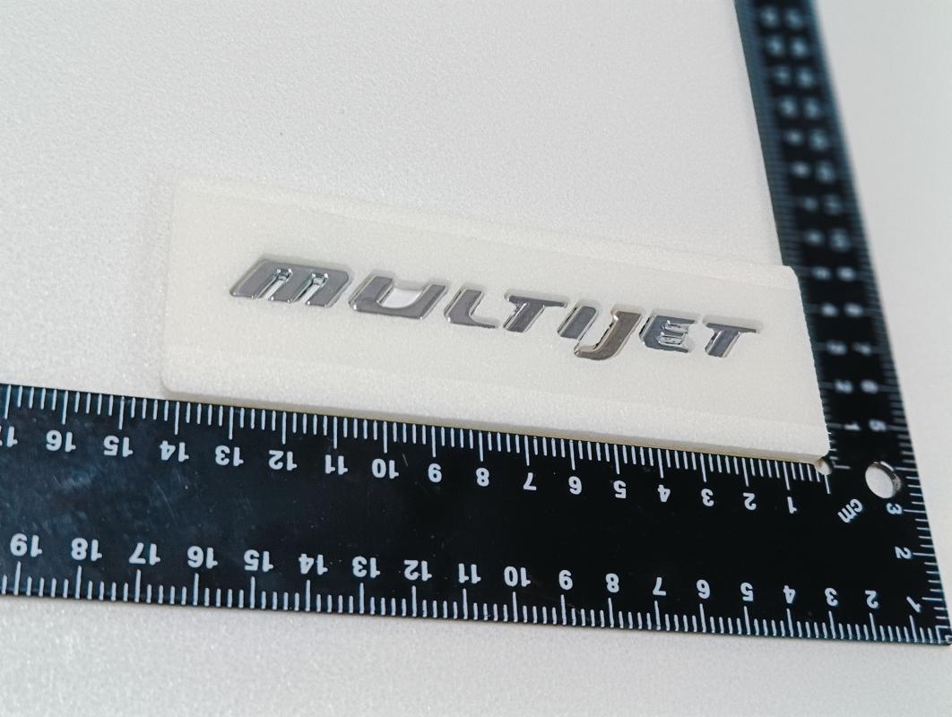 Multijet Krom Bagaj Yazısı 3M 3D ABS