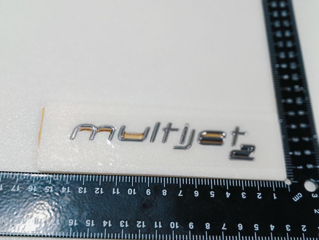 Multijet 2 Krom Bagaj Yazısı 3M 3D ABS