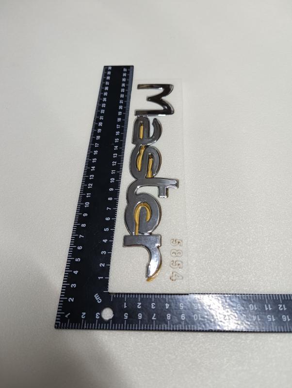 Master Krom Bagaj Yazısı 3M 3D ABS