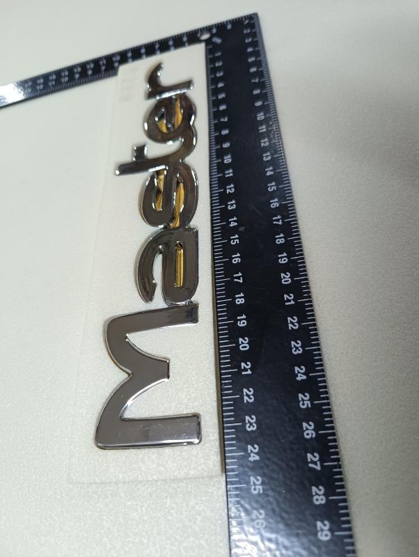 Master Krom Bagaj Yazısı 3M 3D ABS
