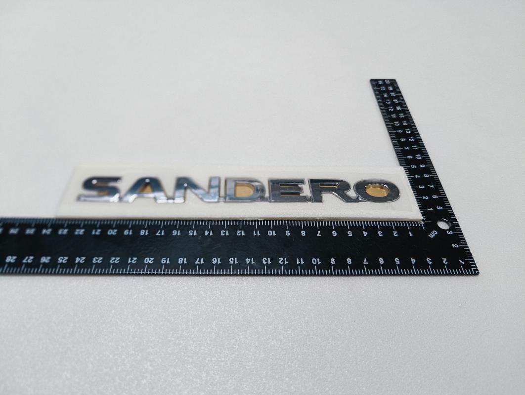 Sandero Krom Bagaj Yazısı 3M 3D ABS