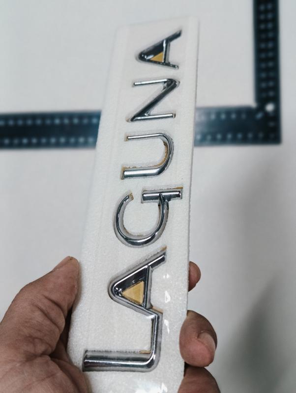 Laguna 2 Krom Bagaj Yazısı 3M 3D ABS