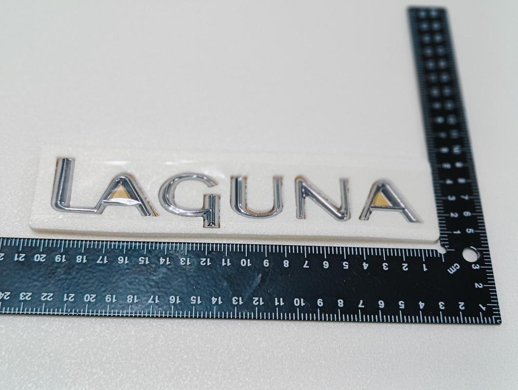 Laguna 2 Krom Bagaj Yazısı 3M 3D ABS