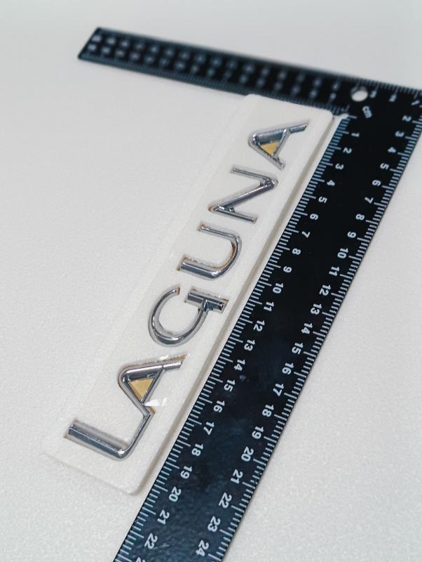 Laguna 2 Krom Bagaj Yazısı 3M 3D ABS