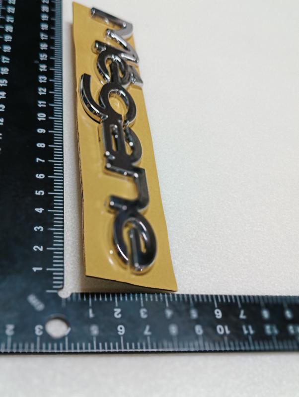 Megane 1 Uyumlu Megane Krom Bagaj Yazısı Tırnaklı 3M 3D ABS