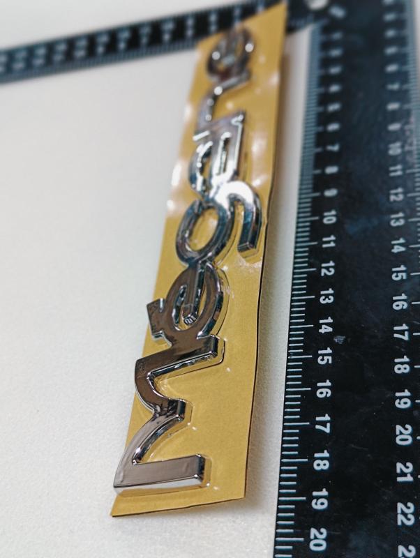 Megane 1 Uyumlu Megane Krom Bagaj Yazısı Tırnaklı 3M 3D ABS