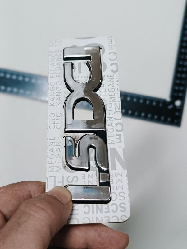 1.5 DCI Krom Bagaj Yazısı 3M 3D ABS