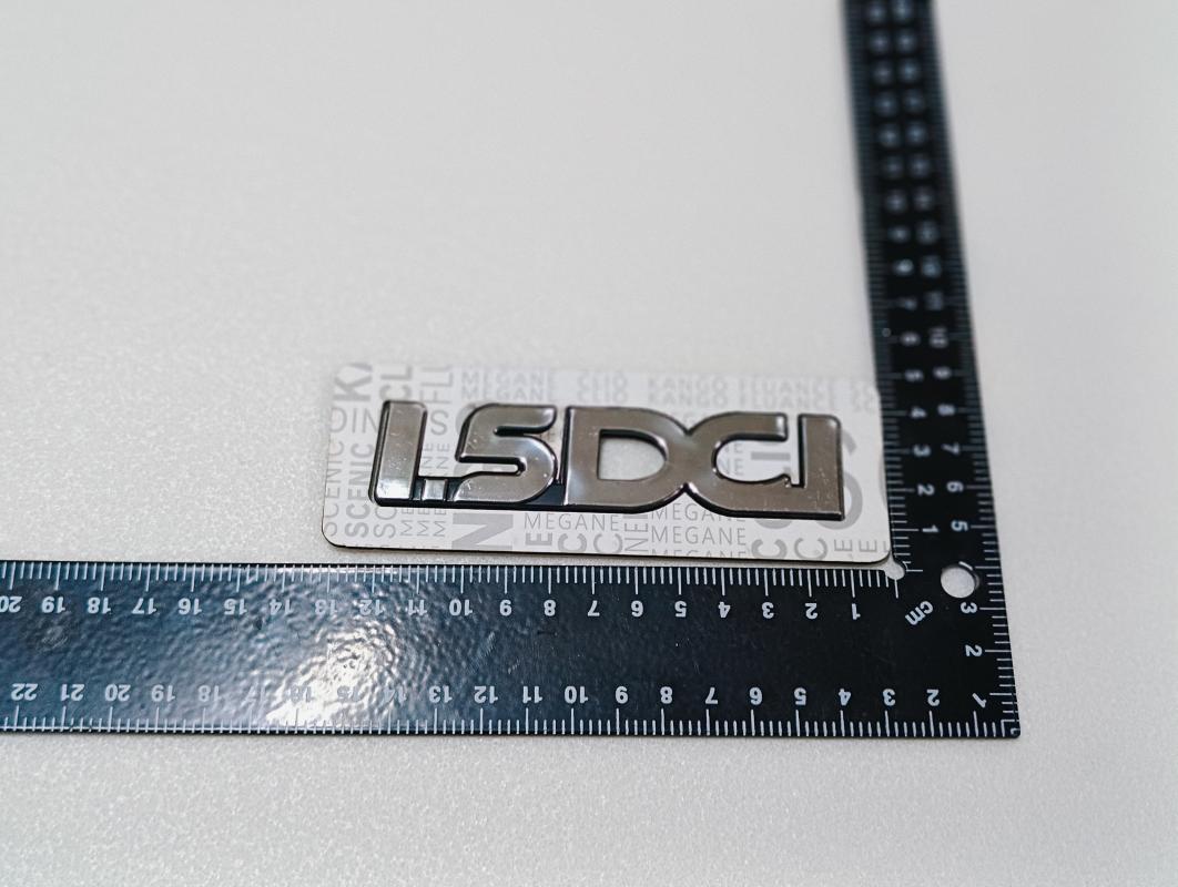 1.5 DCI Krom Bagaj Yazısı 3M 3D ABS