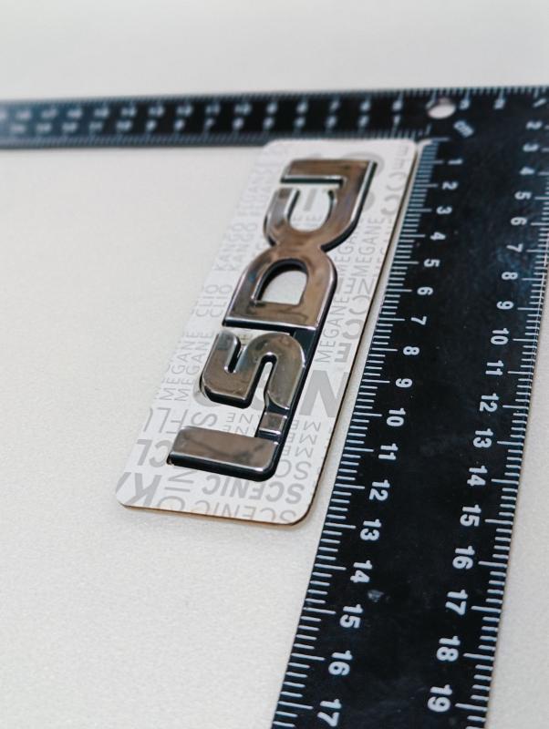 1.5 DCI Krom Bagaj Yazısı 3M 3D ABS