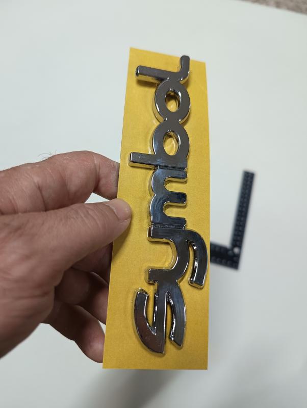 Symbol Eski Model Tırnaklı Bagaj Yazısı 3M 3D ABS