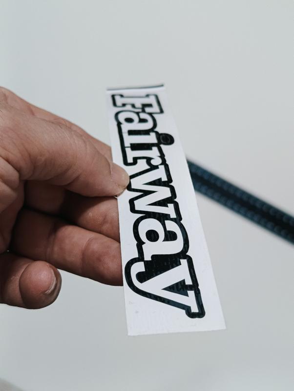 Fairway Sticker Bagaj Yazısı 3M 3D ABS