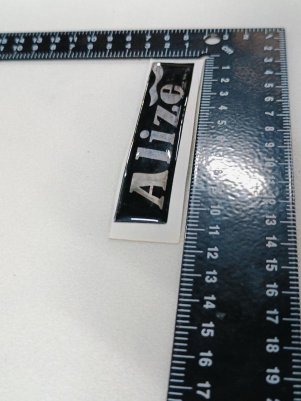 Alize Sticker Bagaj Yazısı Siyah