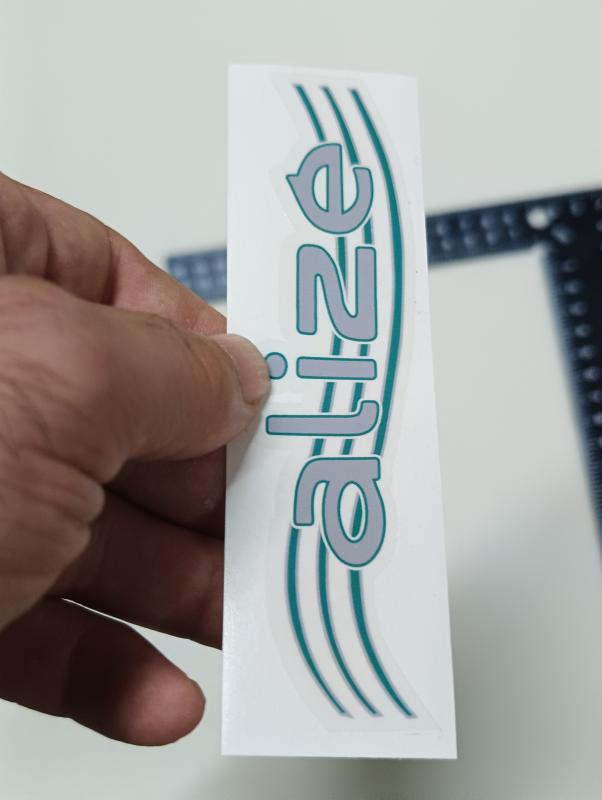 Alize Sticker Bagaj Yazısı Mavi