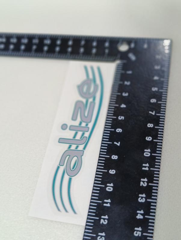 Alize Sticker Bagaj Yazısı Mavi