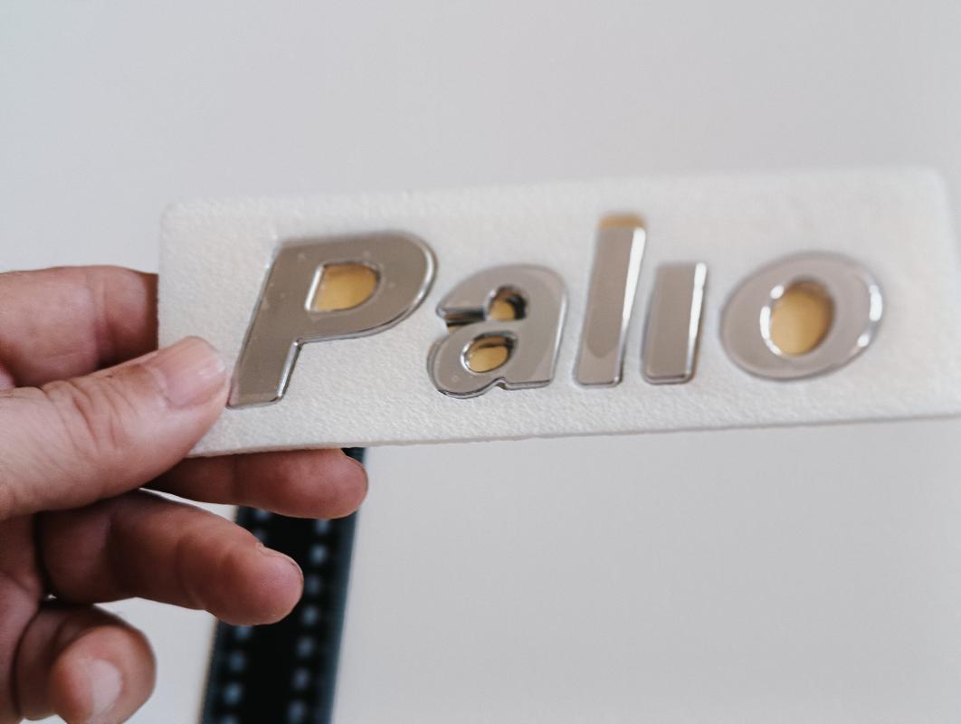 Palio Krom Bagaj Yazısı 3M 3D ABS