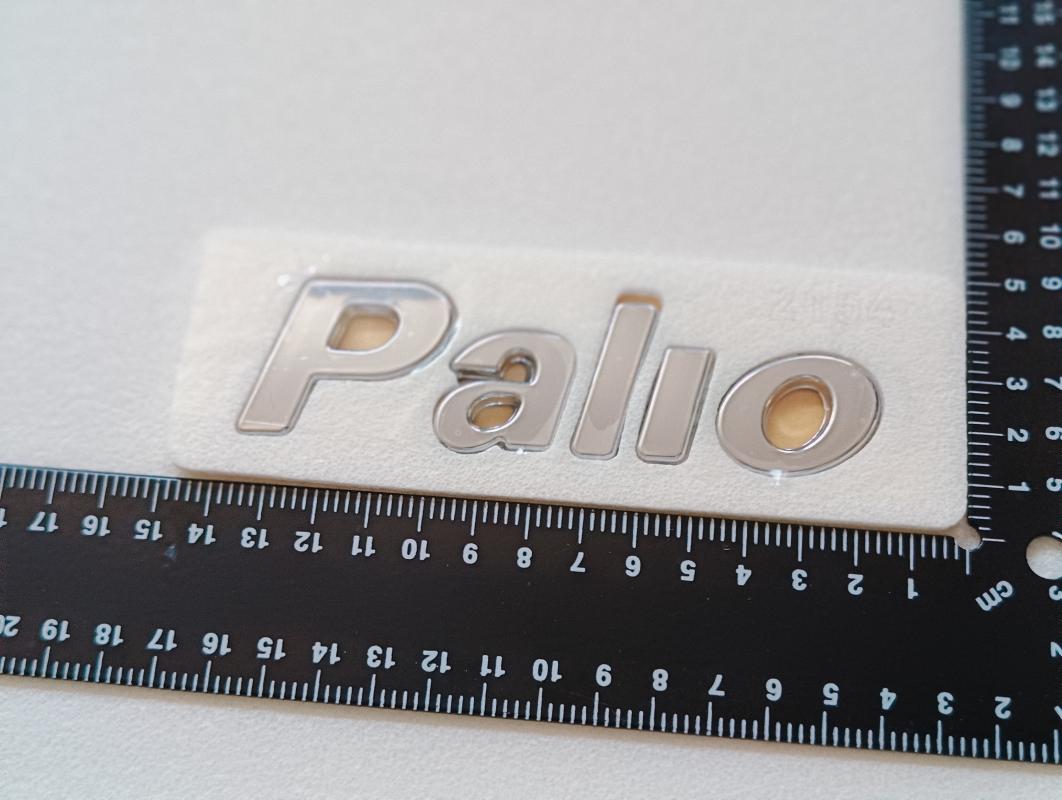 Palio Krom Bagaj Yazısı 3M 3D ABS