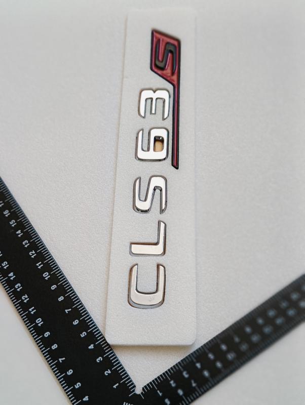 CLS 63S Krom Bagaj Yazısı 3M 3D ABS