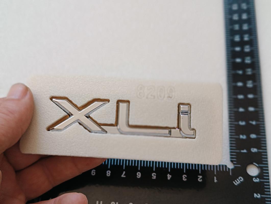 Xli Krom Bagaj Yazısı 3M 3D ABS