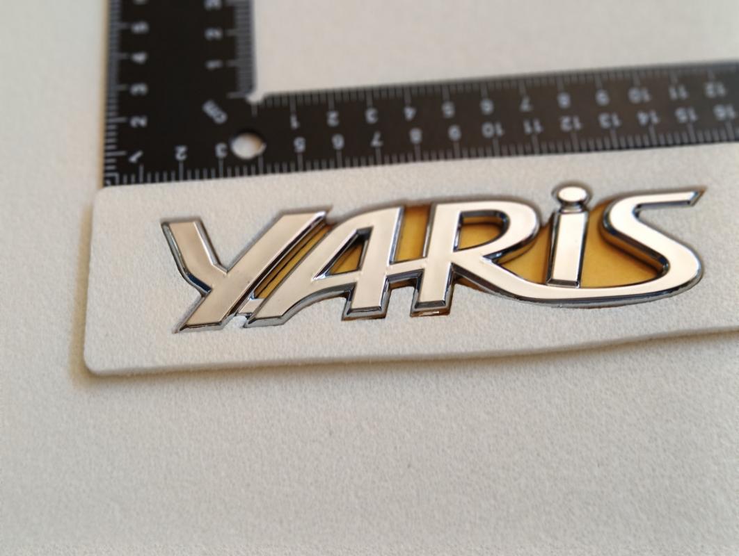 Yaris Krom Bagaj Yazısı 3M 3D ABS