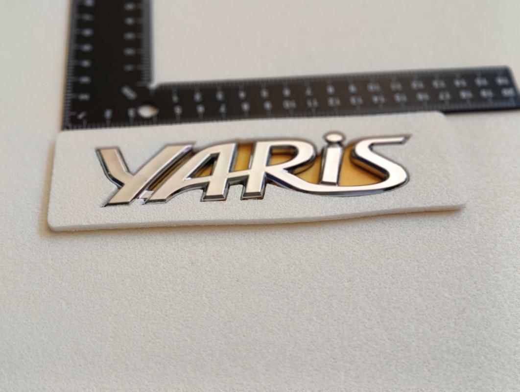 Yaris Krom Bagaj Yazısı 3M 3D ABS
