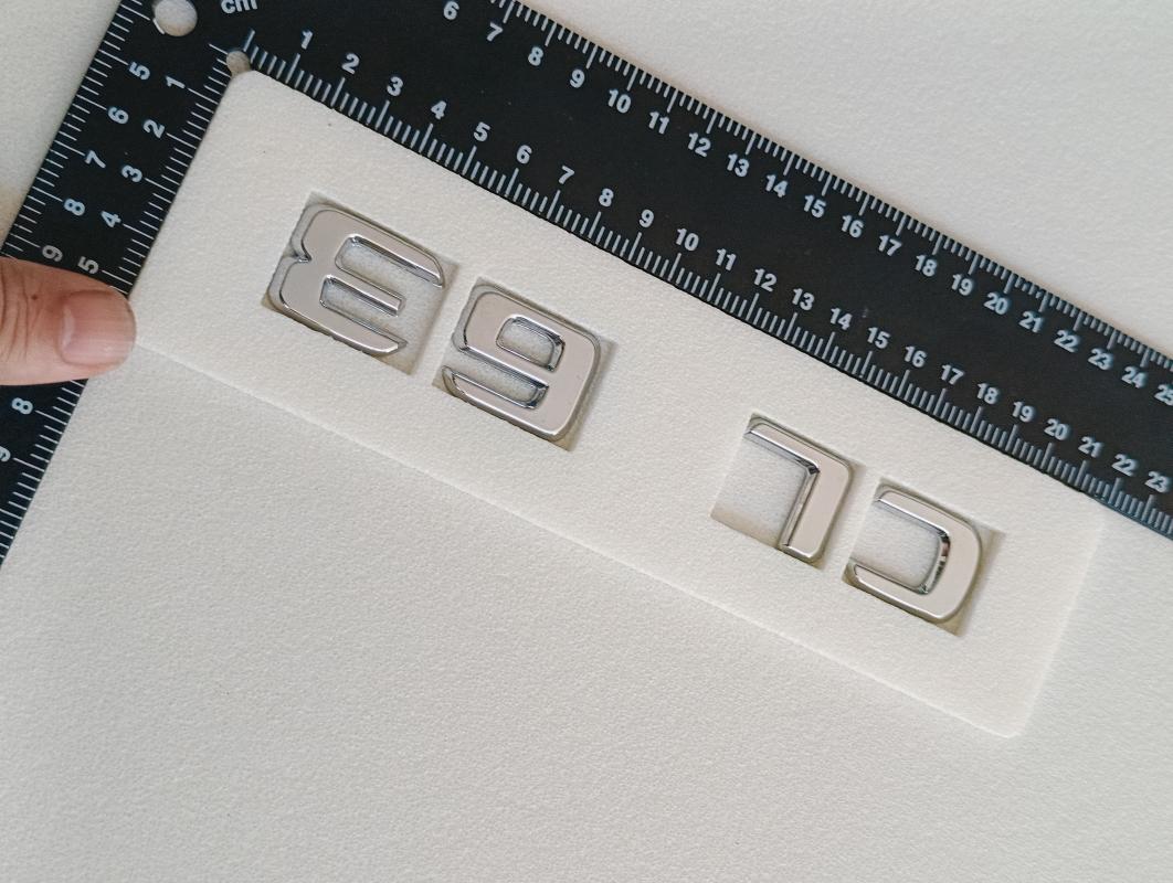 CL 63 Krom Bagaj Yazısı 3M 3D ABS